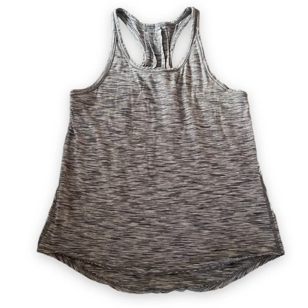 Lululemon Yogi Everyday Tank 4 Color Space Dye White Black size 10